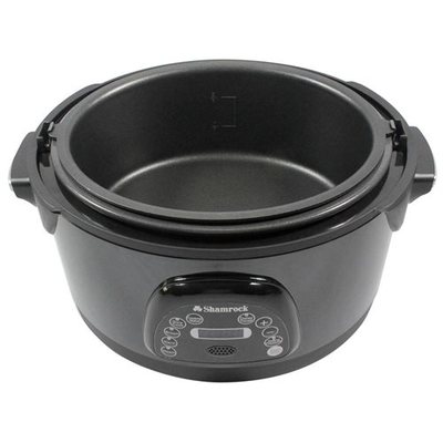 Shamrock 6.5 Qt Nonstick Pressure Cooker with Voice Command 2