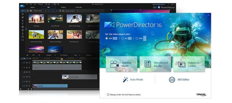 powerdirector 16