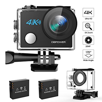 DBPower N5 4K WiFi Action Camera 