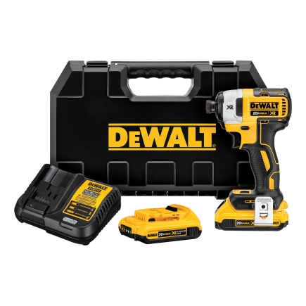 DeWalt 20VKeyless Impact Driver Kit