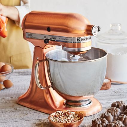copper kitchenaid mixer williams sonoma