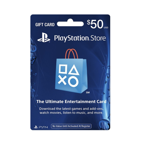 playstation store gift card